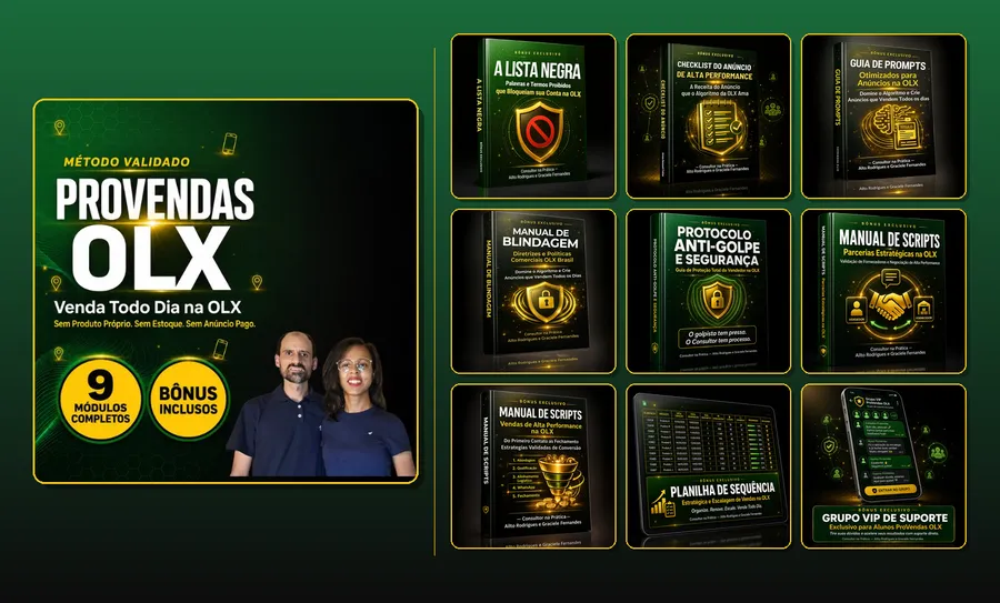 ProVendas OLX e os bônus do curso